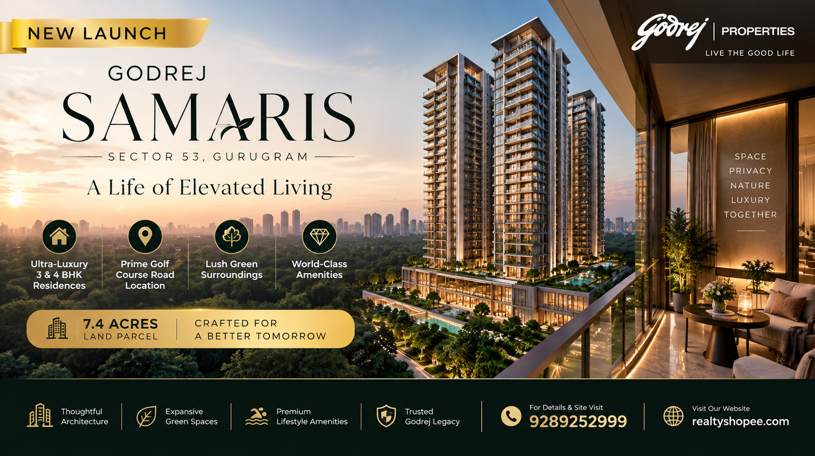 Godrej Samaris Sector 53 Gurgaon