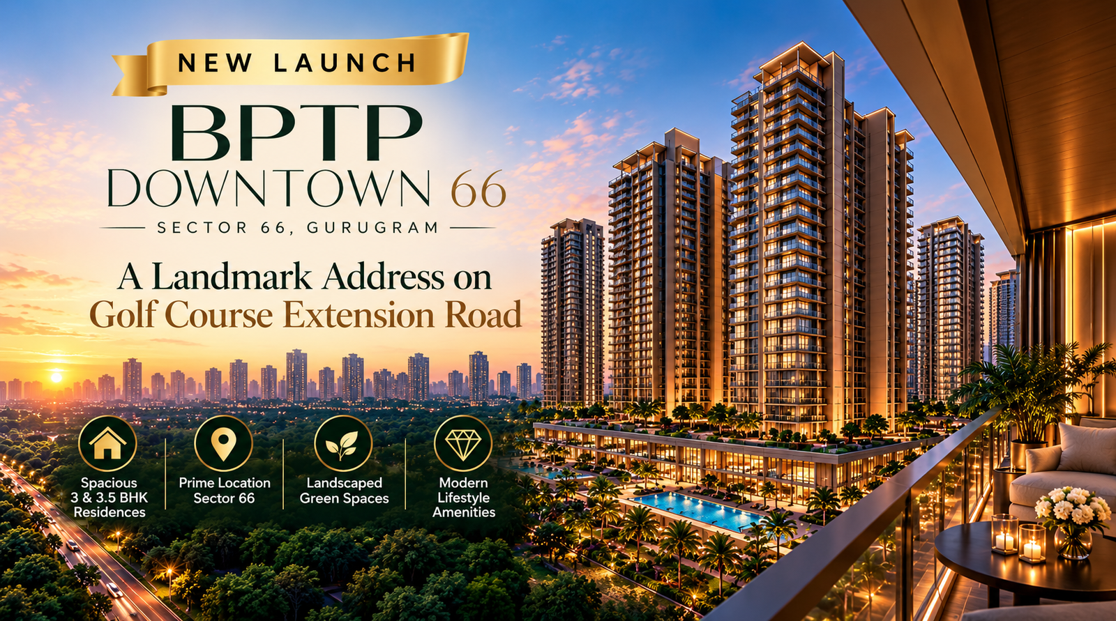BPTP Downtown – Premium Commercial Spaces in Sector 66, Gurugram | Realty Shopee